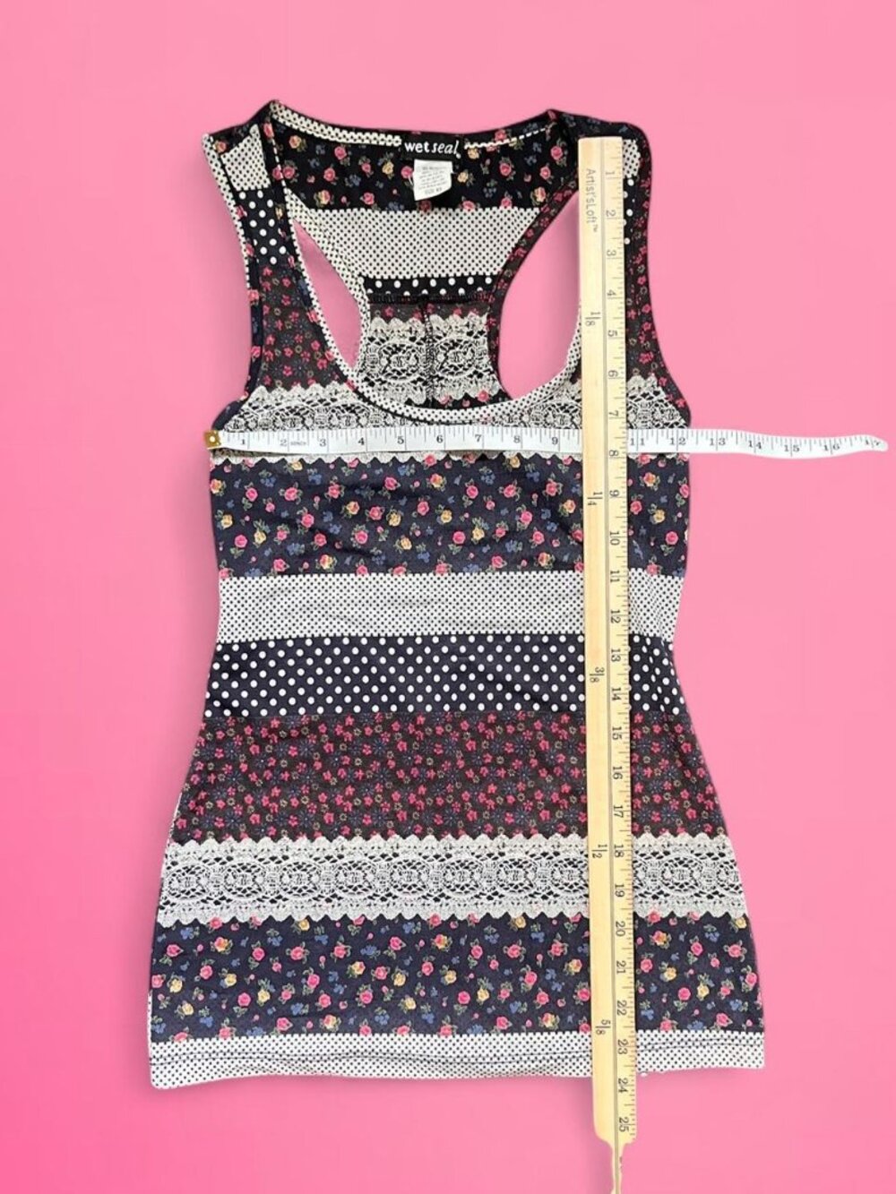 Y2K Wet Seal racerback tank top - Picture 6 of 6